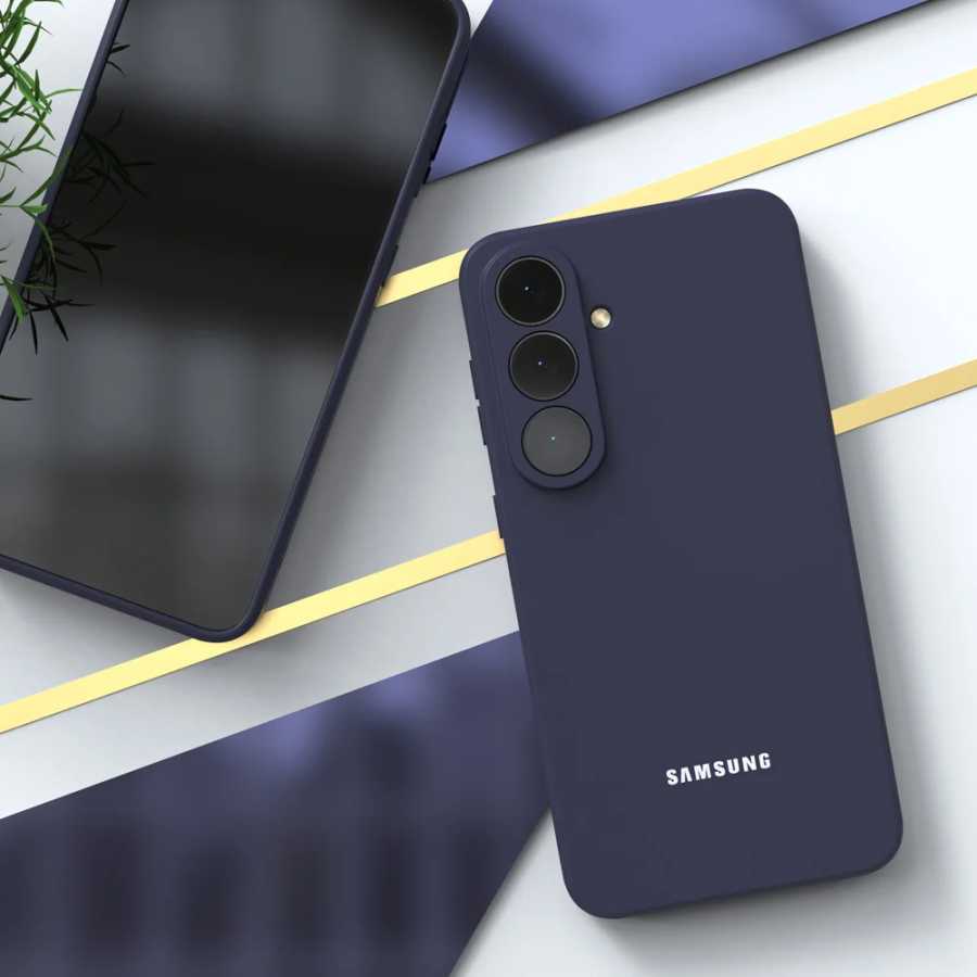 Фотография №5 товара Чехол из жидкого силикона с эффектом Soft-Touch для Samsung Galaxy