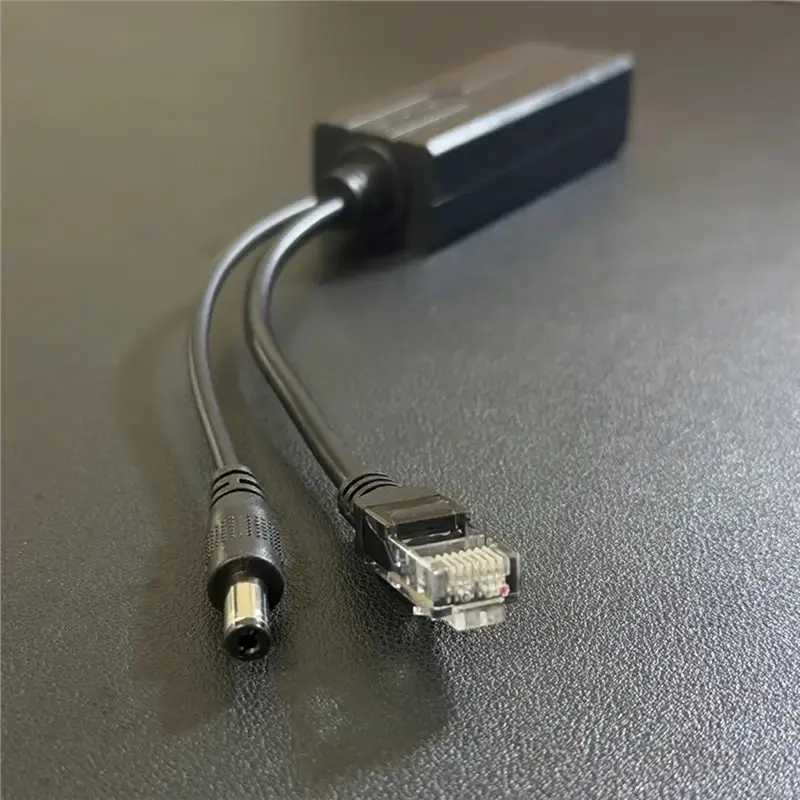 Фотография №4 товара Блок питания для IP-камеры, кабель-адаптер POE, инжектор POE, адаптер-сплиттер Power