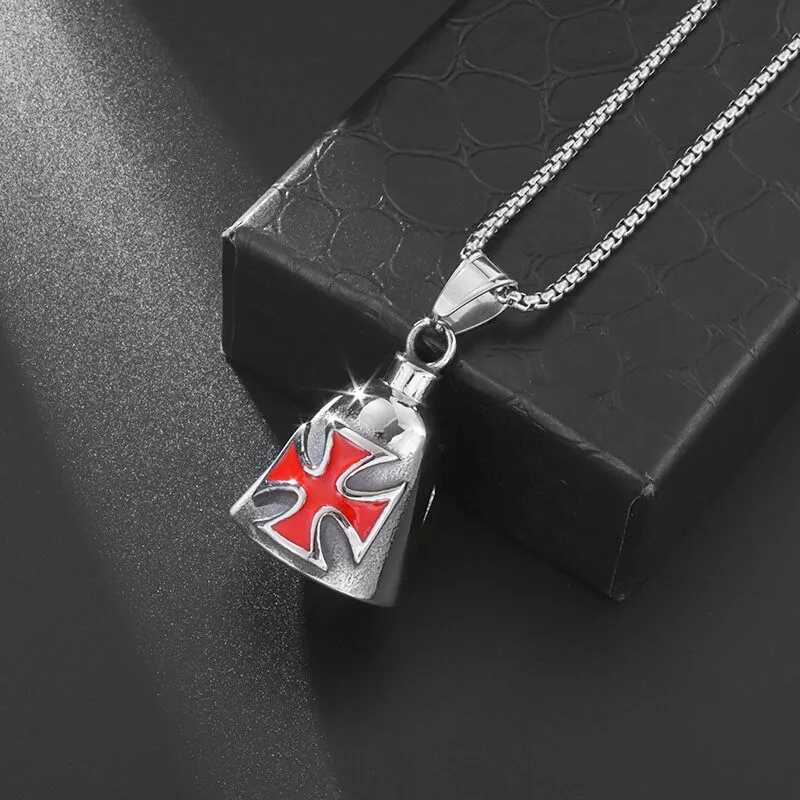 Фотография №3 товара Мужской велосипедный колокольчик Lucky Bell в стиле панк красного и