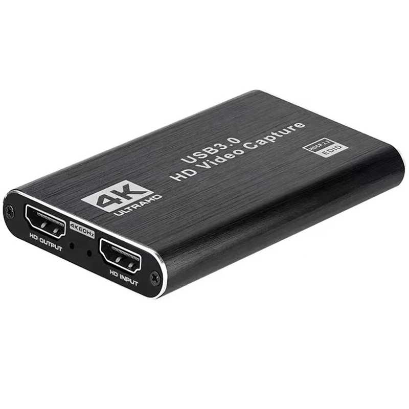 Фотография №4 товара Карта видеозахвата 4K USB 3.0, HDTV 1080P 60Hz, HD видеорекордер