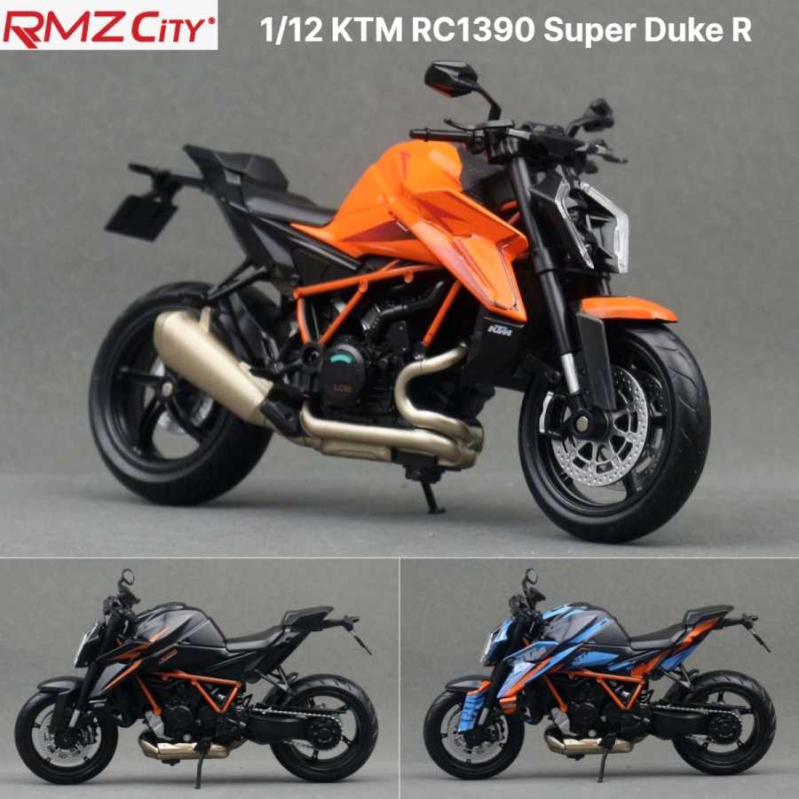 Модель мотоцикла KTM 1390 Super Duke R 1:12, коллекционная миниатюра RMZ City, спортивная гоночная модель, подарок для детей Играйте в транспортные средства и модели