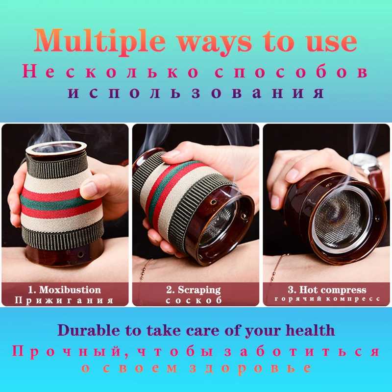Фотография №4 товара Ручной соскабливающий горшок для прижигания, высококачественный керамический материал, чашка для