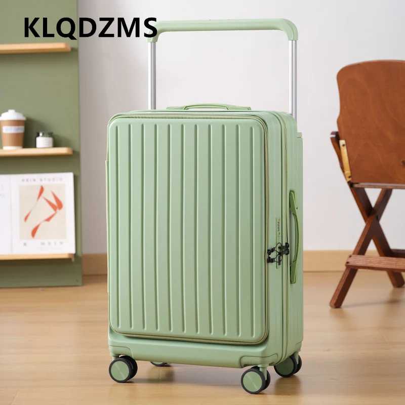 Фотография №4 товара KLQDZMS Чемодан, новый 22-дюймовый 24-дюймовый чемодан на колесиках для ПК,