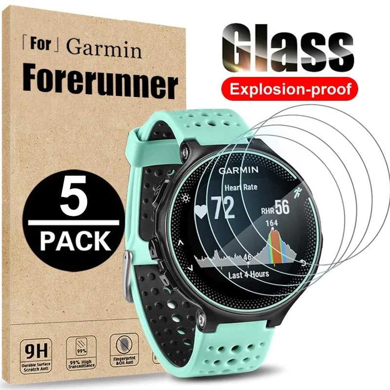 Закаленное стекло для Garmin Forerunner 165 965 945 935 220 225 230 235 255s 735XT 620 630, защитная пленка для экрана с защитой от царапин Умная электроника