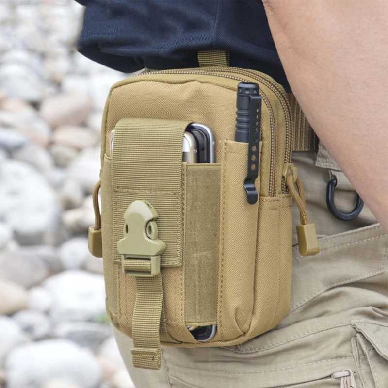 Фотография №5 товара Камуфляжная тактическая поясная сумка для мужчин EDC Molle, для езды