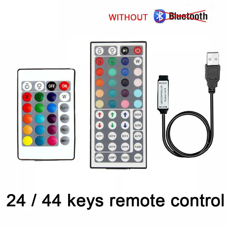 Фотография №1 товара Светодиодная лента 5 В USB Bluetooth 3 24 44 клавиши