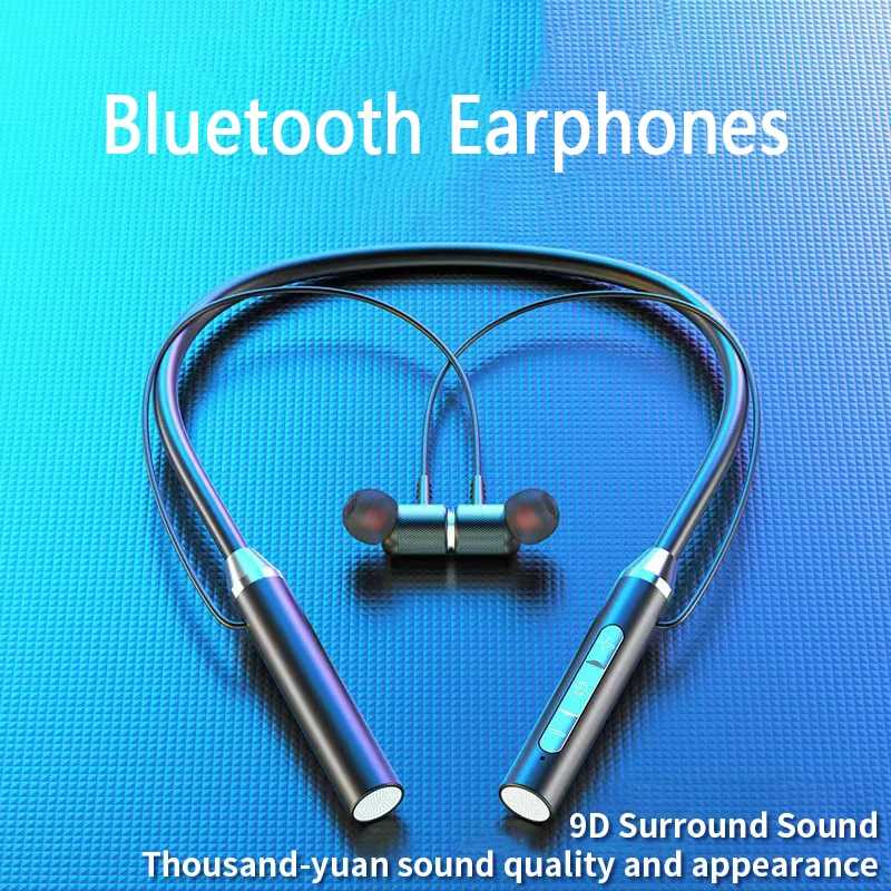 Беспроводные Bluetooth-наушники на шею TWS 9D oneplus audifonos bleutooth игровые гарнитуры Bluetooth-наушники ariculares bl Aduooth Портативное аудио и видео
