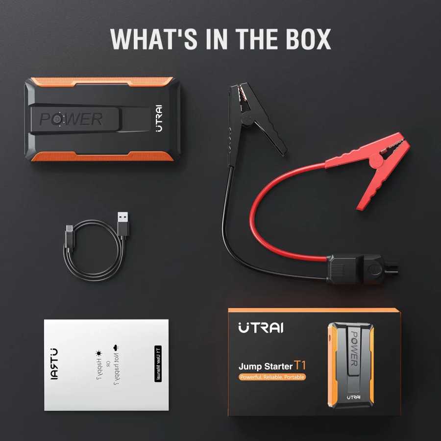Фотография №5 товара UTRAI автоматический стартер 1400A портативный Power Bank автомобильный стартер аккумуляторный