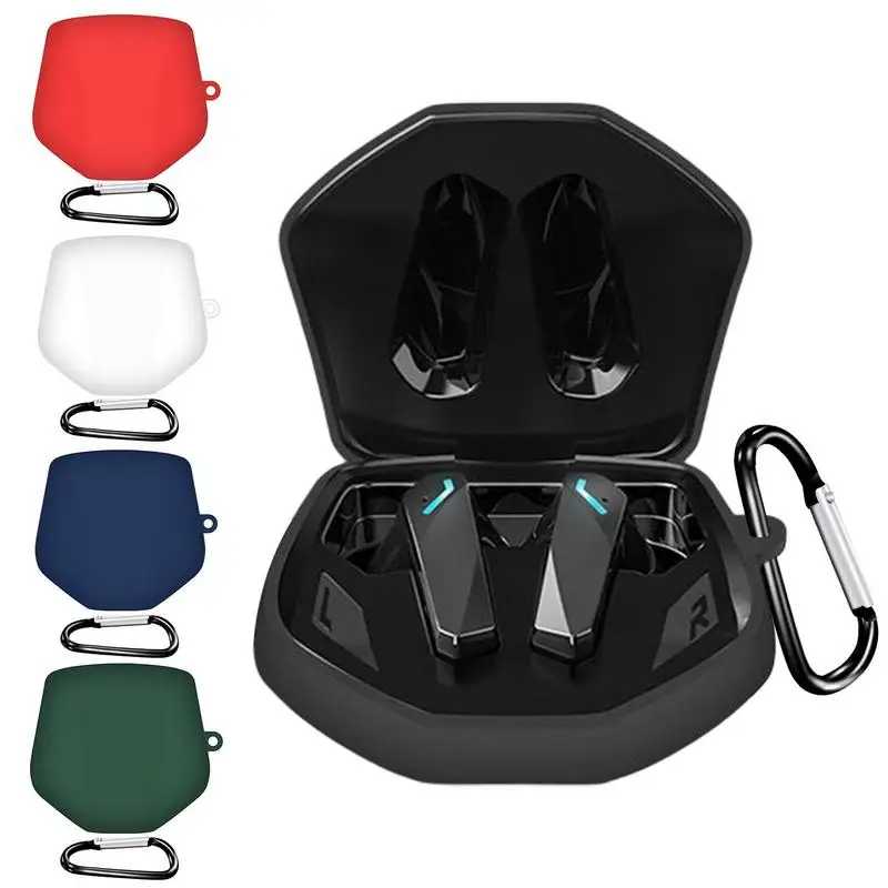Чехол для хранения наушников, жесткая сумка на молнии для Lenovo GM2 PRO, дорожная сумка для наушников, силиконовый чехол для беспроводных наушников Портативное аудио и видео