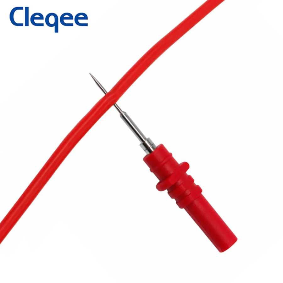 Фотография №3 товара Cleqee P1036B Комплект тестовых проводов с разъемом типа &laquo;банан&raquo; 4