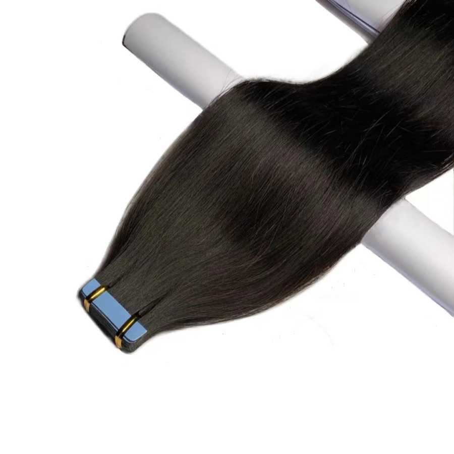 Фотография №4 товара Лента из 100% настоящих человеческих волос Remy, бразильские человеческие волосы,
