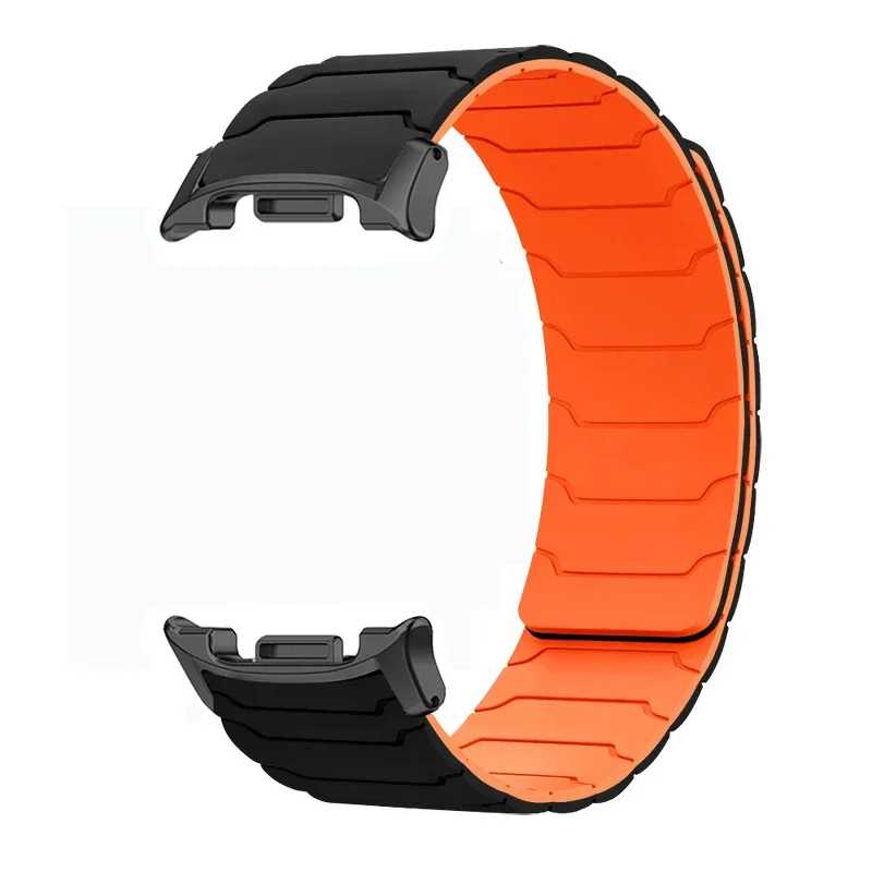 Фотография №2 товара Магнитный силиконовый ремешок для Samsung Galaxy Watch Watch Ultra 2025