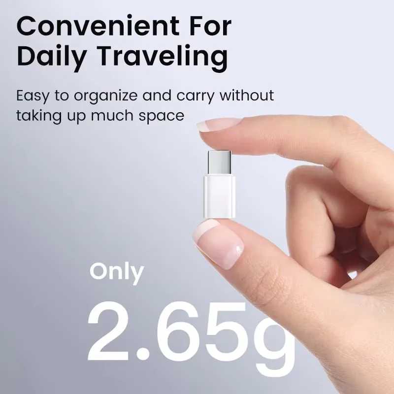 Фотография №4 товара Адаптер USB C к Lightning для iOS, конвертер «папа» на