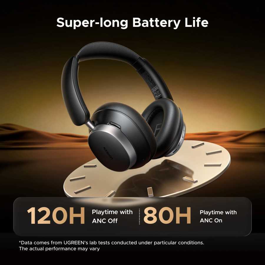 Фотография №4 товара UGREEN Studio Pro 48 дБ ANC Беспроводные наушники-вкладыши Bluetooth-наушники с