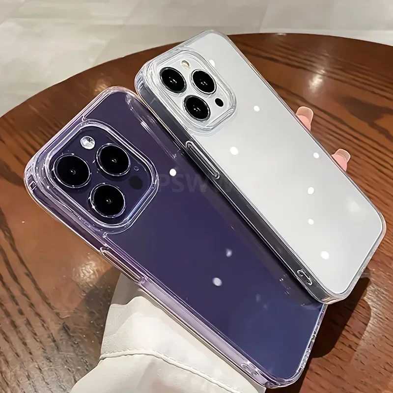 Фотография №3 товара Роскошный прозрачный чехол для телефона iPhone 17, Air 16, 15,
