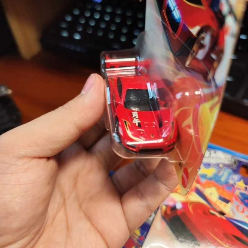 Оригинальная модель Hot Wheels Jnf49-La10 2026, лимитированная серия китайского года Лошади, литая под давлением модель Porsche 935, коллекционная машинка-сюрприз Играйте в транспортные средства и модели