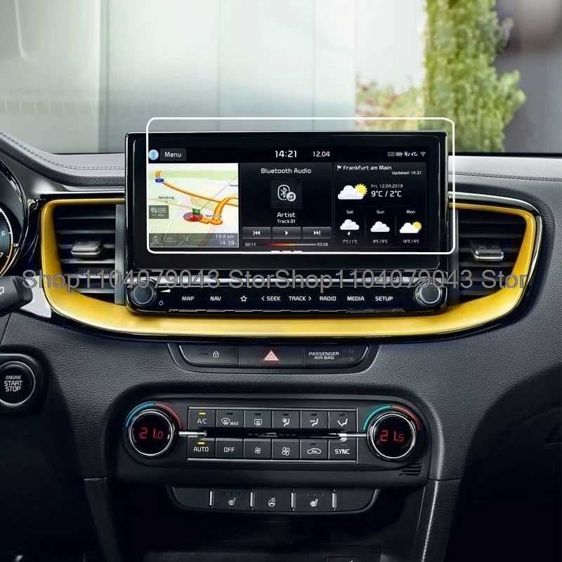 Защитная пленка из закаленного стекла для KIA Xceed 2020 2021 2022 10,25 дюймов, автомобильная GPS-навигация, аксессуары против царапин Аксессуары для салона