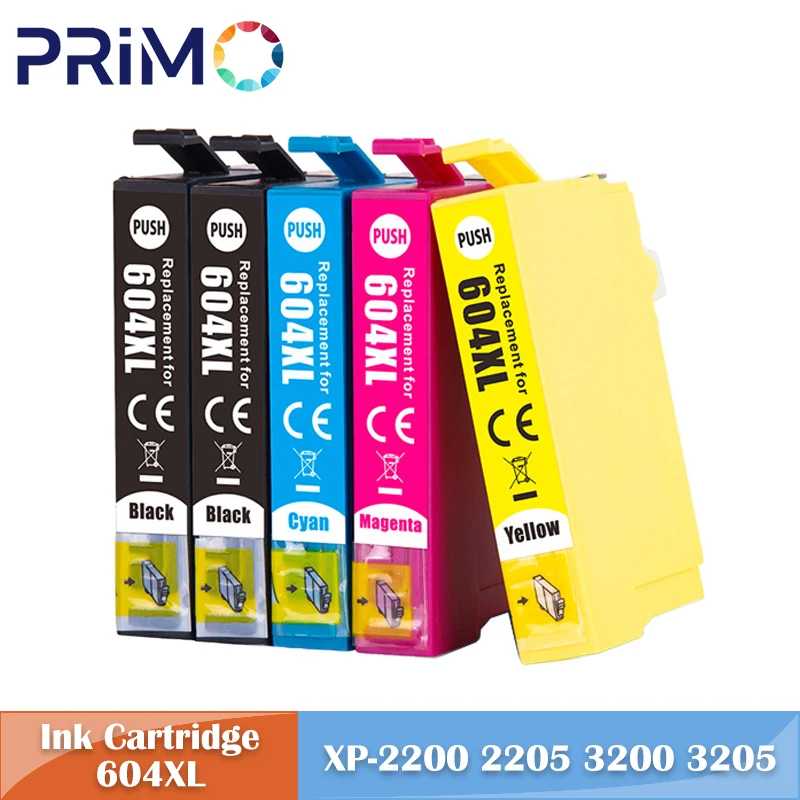 Совместимый картридж 604XL T604XL T604 604 для Epson XP-2200 2205 3200 3205 4200 4205 WF-2910 2935 2930 2950DWF Оргтехника