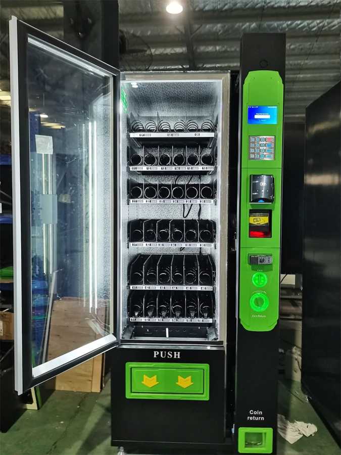 Фотография №2 товара Автомат для продажи закусок и напитков, включая бутилированную воду