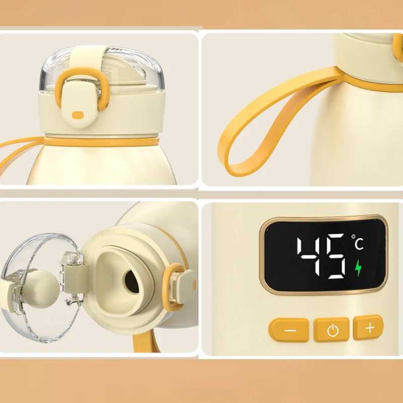 Фотография №5 товара Портативный дорожный электрический чайник, 300 мл, быстрый нагрев, 4 температурных