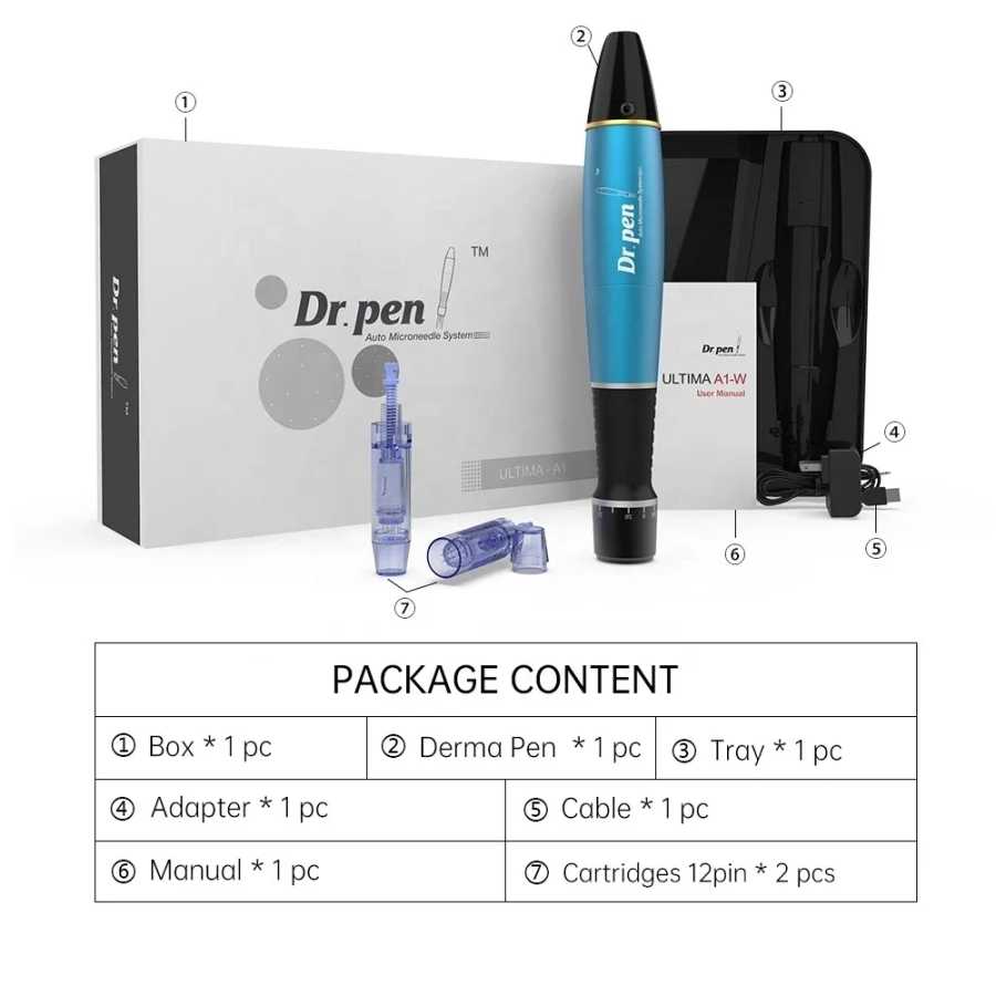 Фотография №5 товара Электрический дермапен Dr.pen A1 Derma pen, микроизолирующее беспроводное/проводное мезотерапевтическое устройство