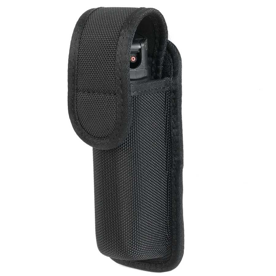 Формованный чехол для распыления OC/Mace для Duty Belt, чехол для держателя распылителя OC со съемной верхней крышкой и скрытой застежкой, верхний клапан Police Duty OC Поясная сумка