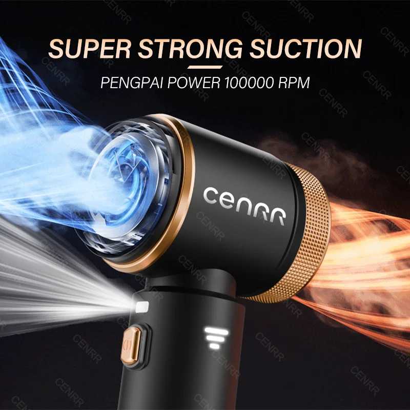 Фотография №2 товара CENRR2026 Автомобильный пылесос Mini 998000PA Беспроводной мощный для дома Ручной