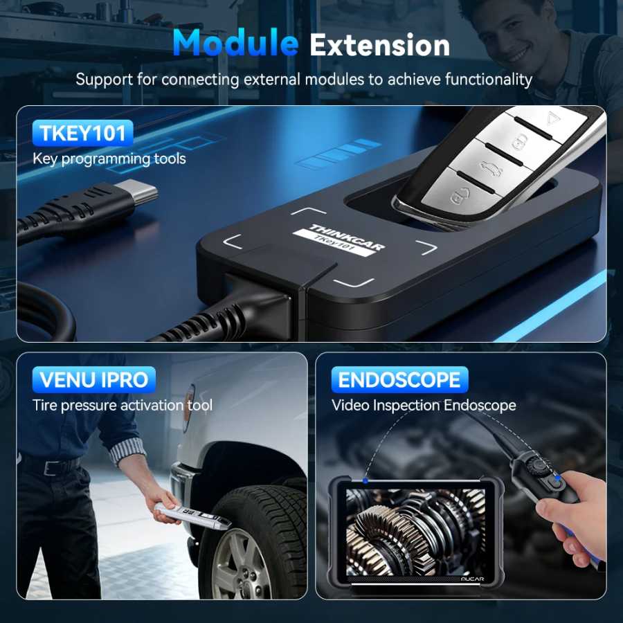 Фотография №4 товара Бесплатное обновление: Диагностический сканер MUCAR 892BT Pro OBD2 J2534 CAN