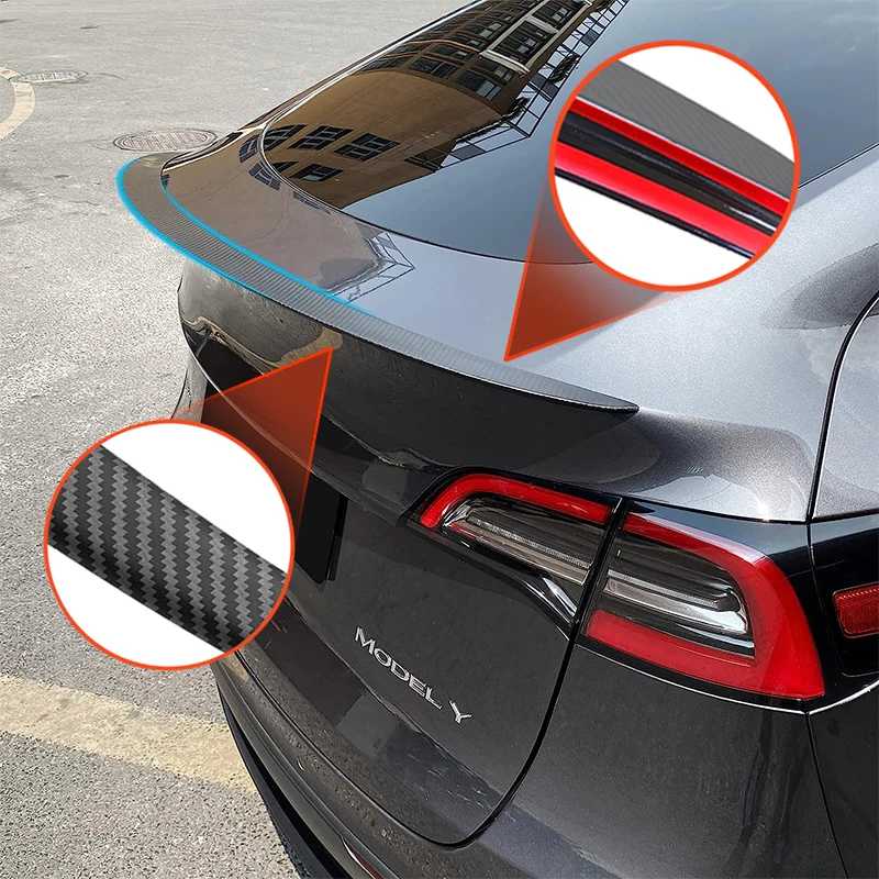 Фотография №3 товара Спойлер для Tesla Model Y Juniper, аксессуары, спойлеры-крылья для Tesla
