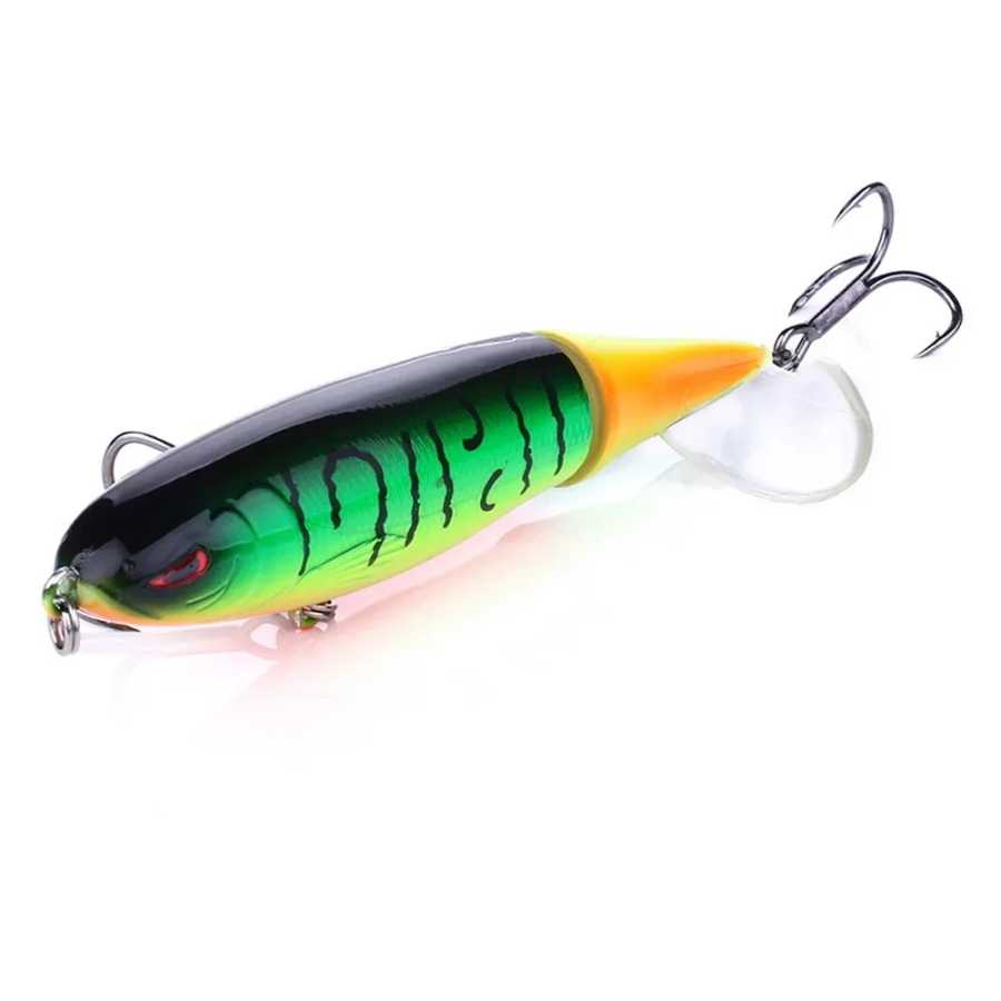 Фотография №4 товара 1 шт. 10 см 14 см Topwater Spinner рыболовная приманка