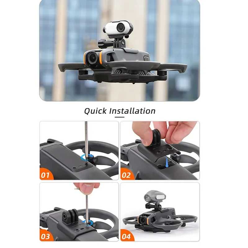 Фотография №2 товара Удлинительный кронштейн для GoPro 11/12 Insta360 X3/X4, крепление для экшн-камеры,