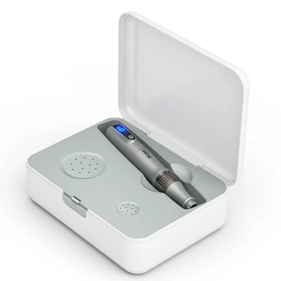 Оригинальная электрическая мезоигла Dr. Pen M8S &ndash; иглы 0,25 мм, 6 скоростей, индикация заряда, картриджи с защитой от обратного тока, аккумуляторная версия для профессионального ухода за кожей Косметологическое оборудование
