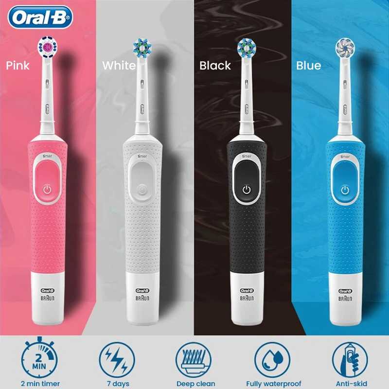 Фотография №2 товара Oral D100 с управлением давлением, режим одной работы, простота в