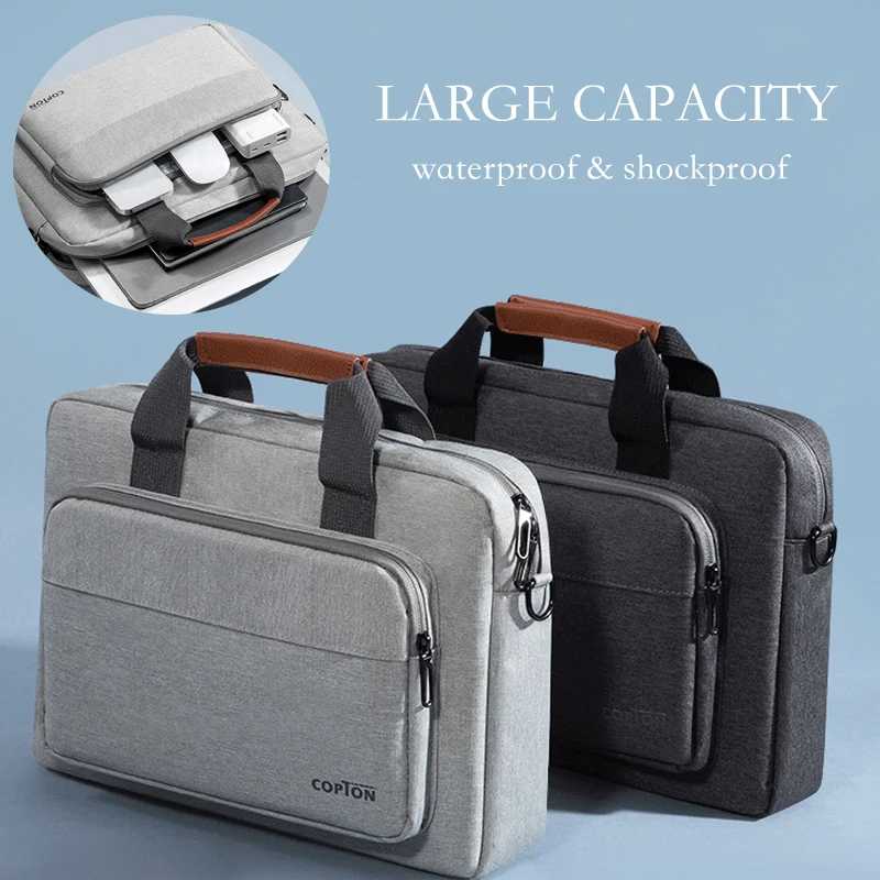 Мужская сумка для ноутбука 13,3 14, 15,6 дюйма для Macbook Air Pro 13 15 16 HP Huawei Asus Acer Dell Xiaomi Lenovo Сумки на плечо Портфель Аксессуары для ноутбуков