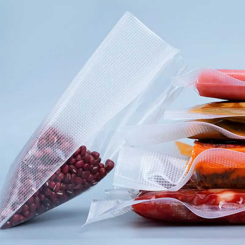 Вакуумные пакеты для пищевых продуктов длиной 5 м. 7-слойные экструдированные идеально подходят для замораживания мяса, рыбы, овощей &mdash; прочные вакуумные пакеты для хранения. Упаковочное, полиграфическое и вспомогательное оборудование