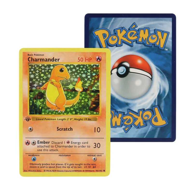 Фотография №5 товара 151 шт., 1996 г., карта Pokémon первого поколения, Чаризард Пикачу