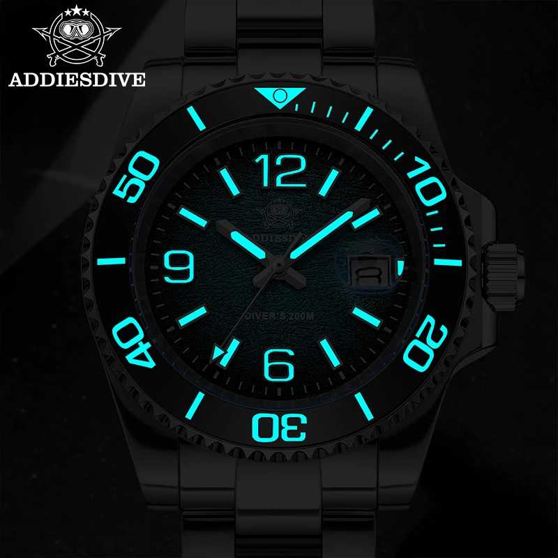 Фотография №5 товара ADDIESDIVE 41 мм мужские часы для дайвинга AD2513 200 м
