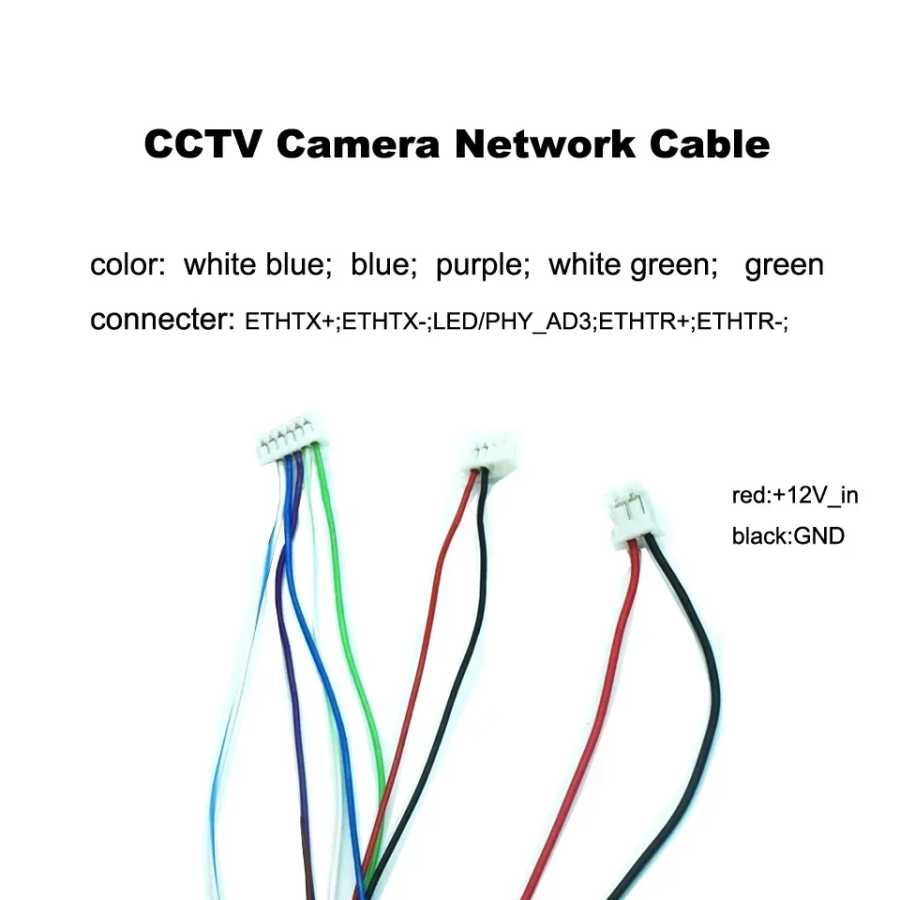 Фотография №3 товара Кабель IP-камеры для сети заменяет кабель RJ45 DC12V CCTV IP