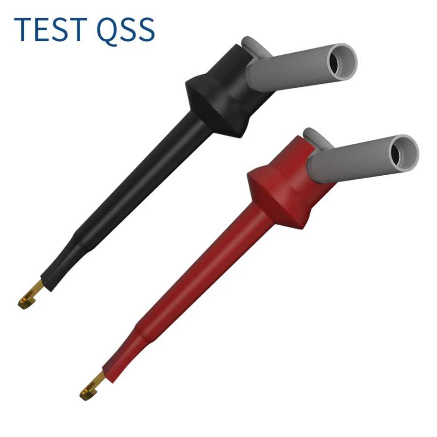 Фотография №4 товара QSS 2 шт. зажимы для тестовых крючков с внутренней пружиной