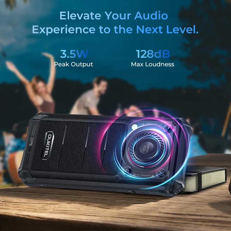 Фотография №1 товара Прочный телефон Oukitel WP36 Pro 6,52 дюйма HD 60 Гц