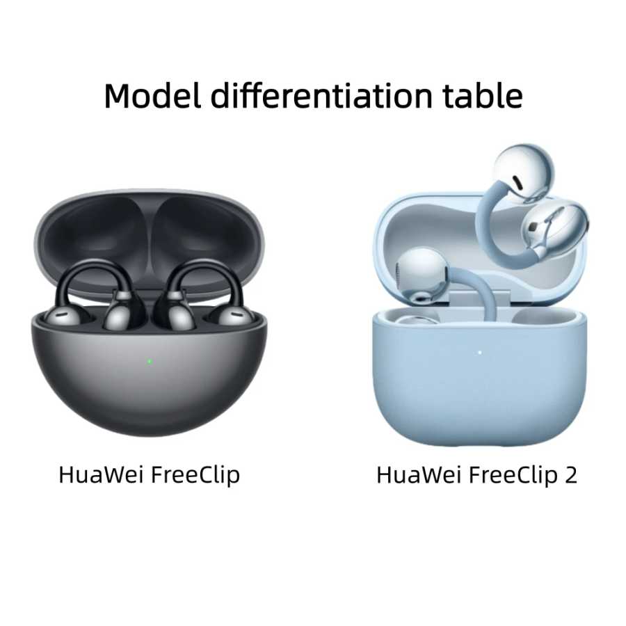 Фотография №1 товара Чехол для наушников Huawei FreeClip 2, защитный чехол от падения,