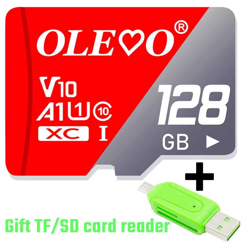 Карта памяти 128 ГБ 64 ГБ Extreme Pro Mini SD Card 32 ГБ 16 ГБ 256 ГБ U1 V10 TF-карта высокоскоростная флэш-карта 32 ГБ для телефона, камеры, дрона Хранение данных