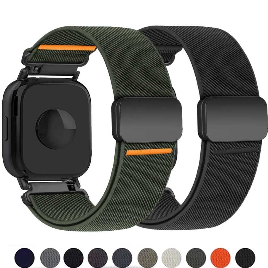 Ремешки для часов 22 мм для Redmi watch 5 active/5 lite, ремешок для часов, магнитный нейлоновый браслет correa Xiaomi Redmi watch 5, активный ремешок Аксессуары для часов