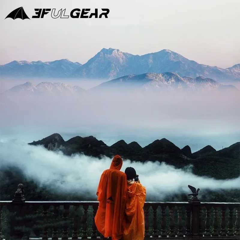 Фотография №4 товара 3F UL GEAR уличный плащ с рукавами, рюкзак для кемпинга,