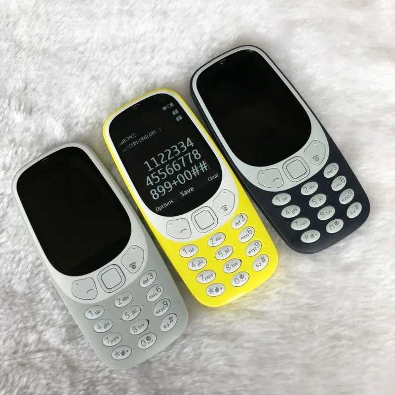 Фотография №5 товара Заводские разблокированные телефоны Nokia 3310 (версия 2017 года), 2G GSM,
