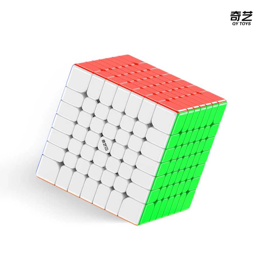 JudyCube Qiyi Warrior 7x7 Магнитный магический куб без наклеек Профессиональные игрушки-непоседы Qiyi 6x6x6 Warrior Cubo Magico Puzzle Игры и головоломки