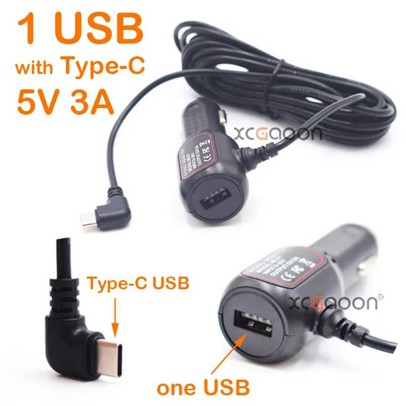 Фотография №4 товара Автомобильное зарядное устройство USB Type-C 5В 3.5А / 3А для
