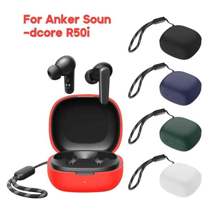 Фотография №1 товара Силиконовый защитный чехол для наушников YAYINCC для Anker Soundcore P20i/R50i,