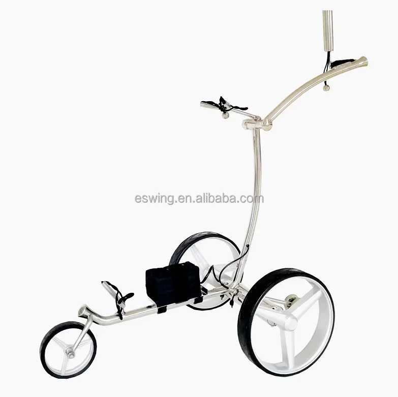 Фотография №4 товара Eswing T10s 400W 3-колесная тележка для гольфа складная электрическая тележка