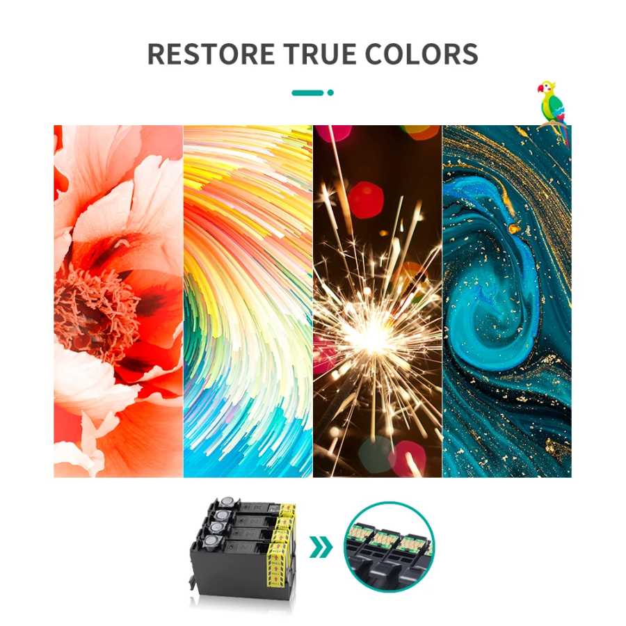 Фотография №3 товара Чернильный картридж T604 с чипом для принтера Epson T 604XL